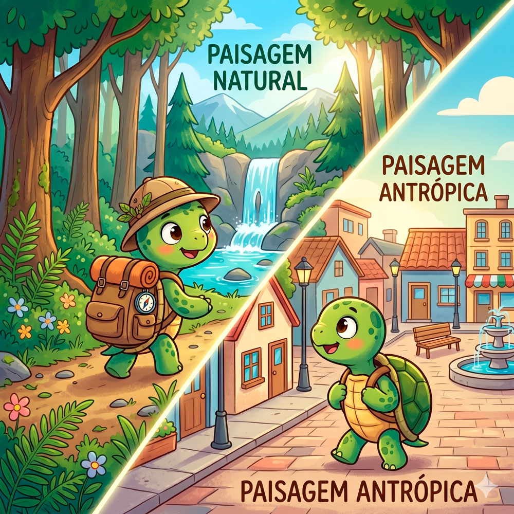 As paisagens
